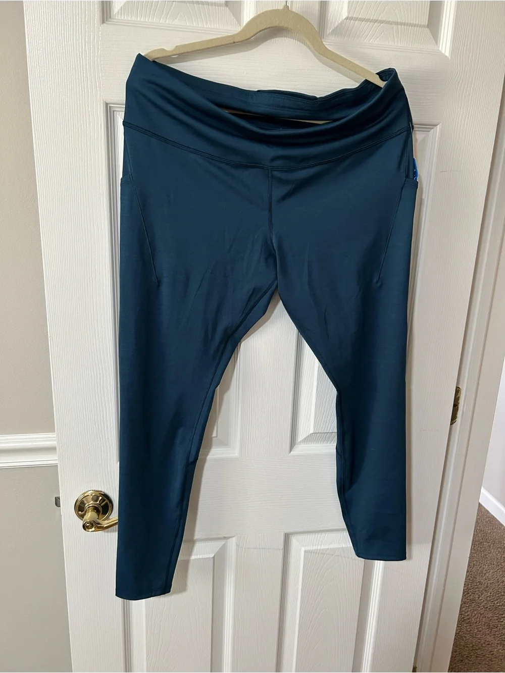 NWT Brooks XL Teal Performance Running Tights - Picture 2 of 9